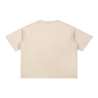 Lolli-Pop Mineral Wash Boxy Cotton T-Shirt