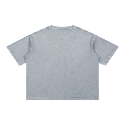 Lolli-Pop Mineral Wash Boxy Cotton T-Shirt