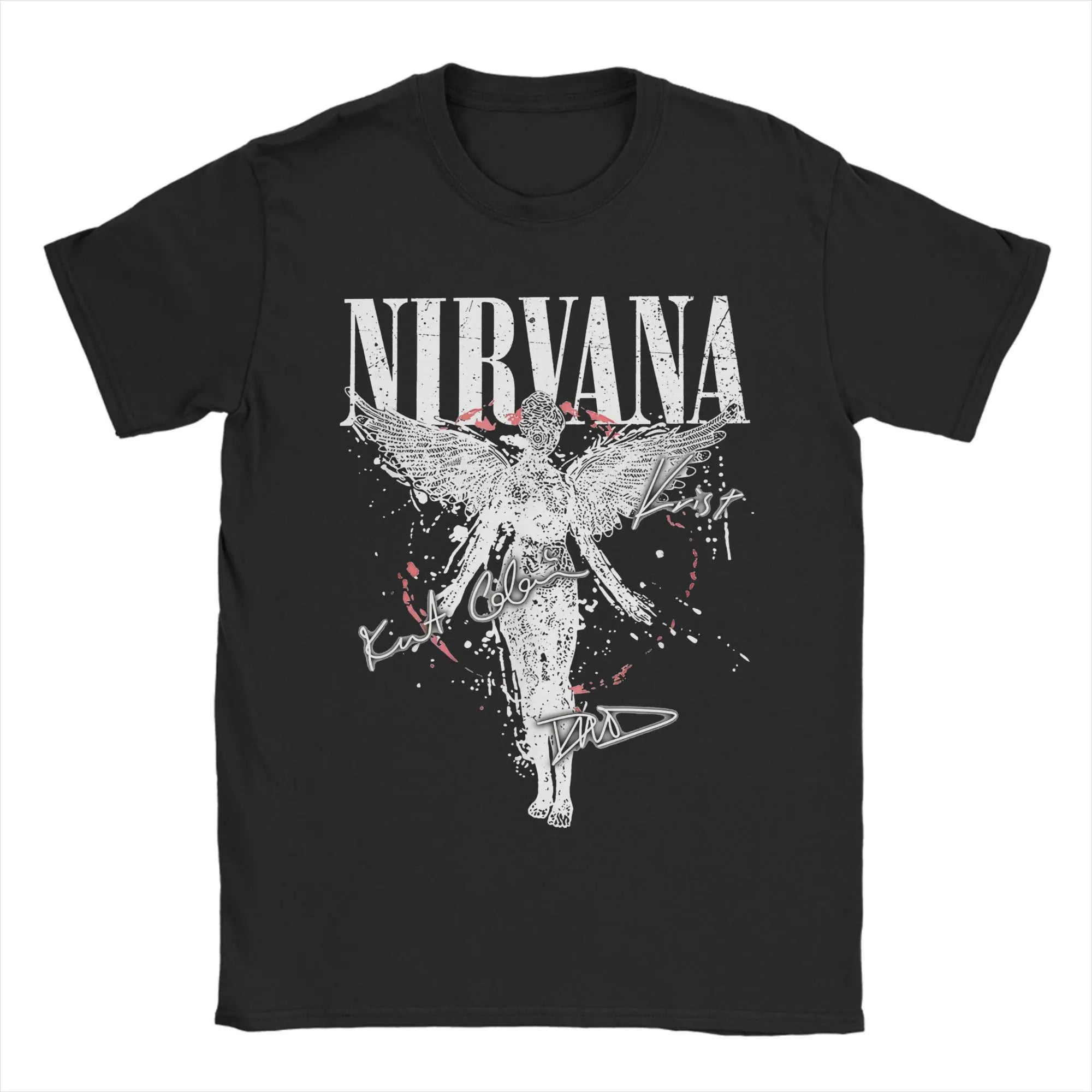 2026 Printed Rock-Nirvanas T-shirt