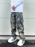 Men's Camo Wide Leg Baggy Cargo Pants