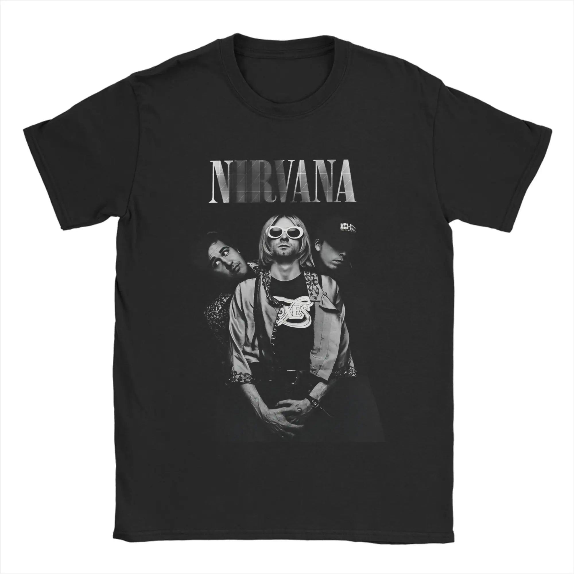 2026 Printed Rock-Nirvanas T-shirt
