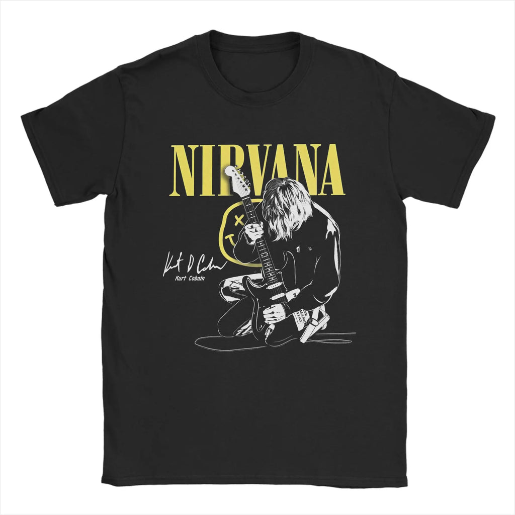 2026 Printed Rock-Nirvanas T-shirt