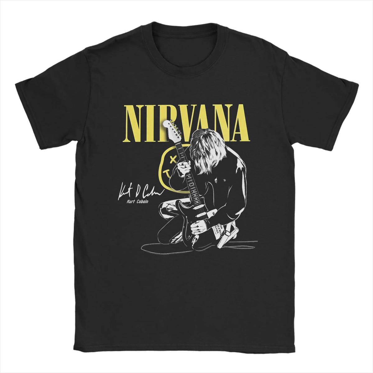 2026 Printed Rock-Nirvanas T-shirt