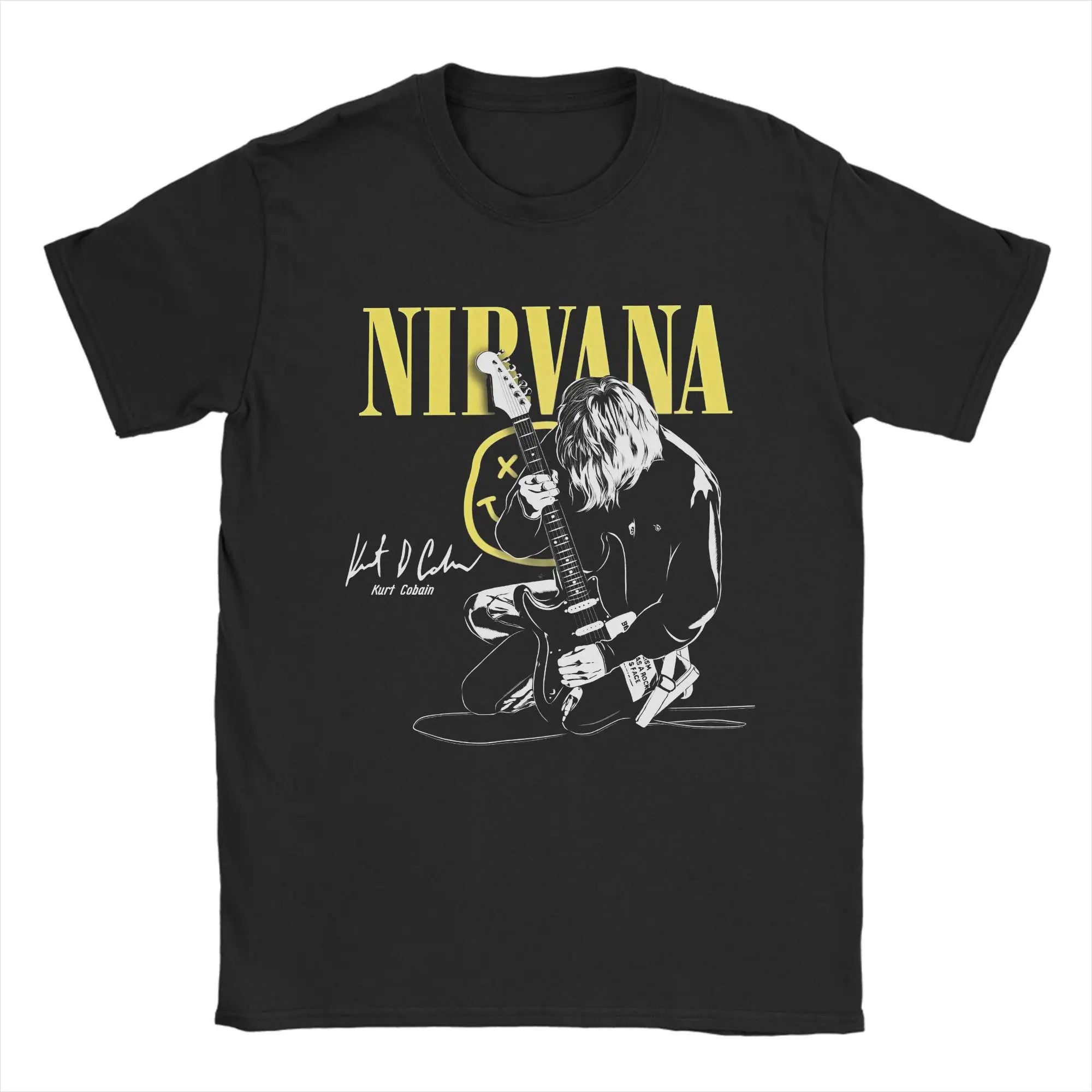 2026 Printed Rock-Nirvanas T-shirt