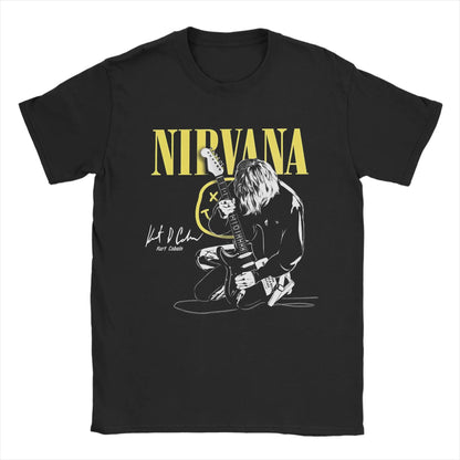 2026 Printed Rock-Nirvanas T-shirt