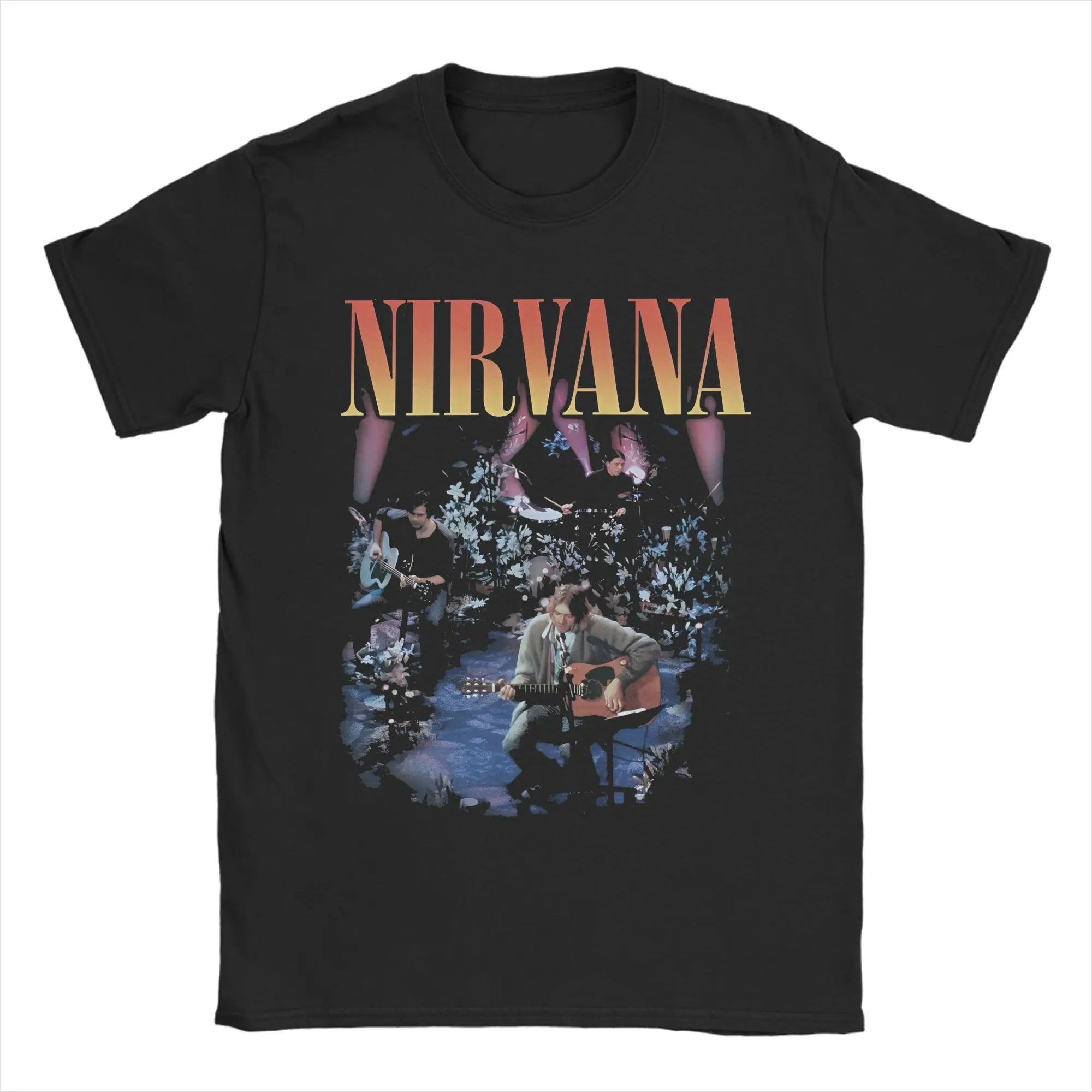 2026 Printed Rock-Nirvanas T-shirt