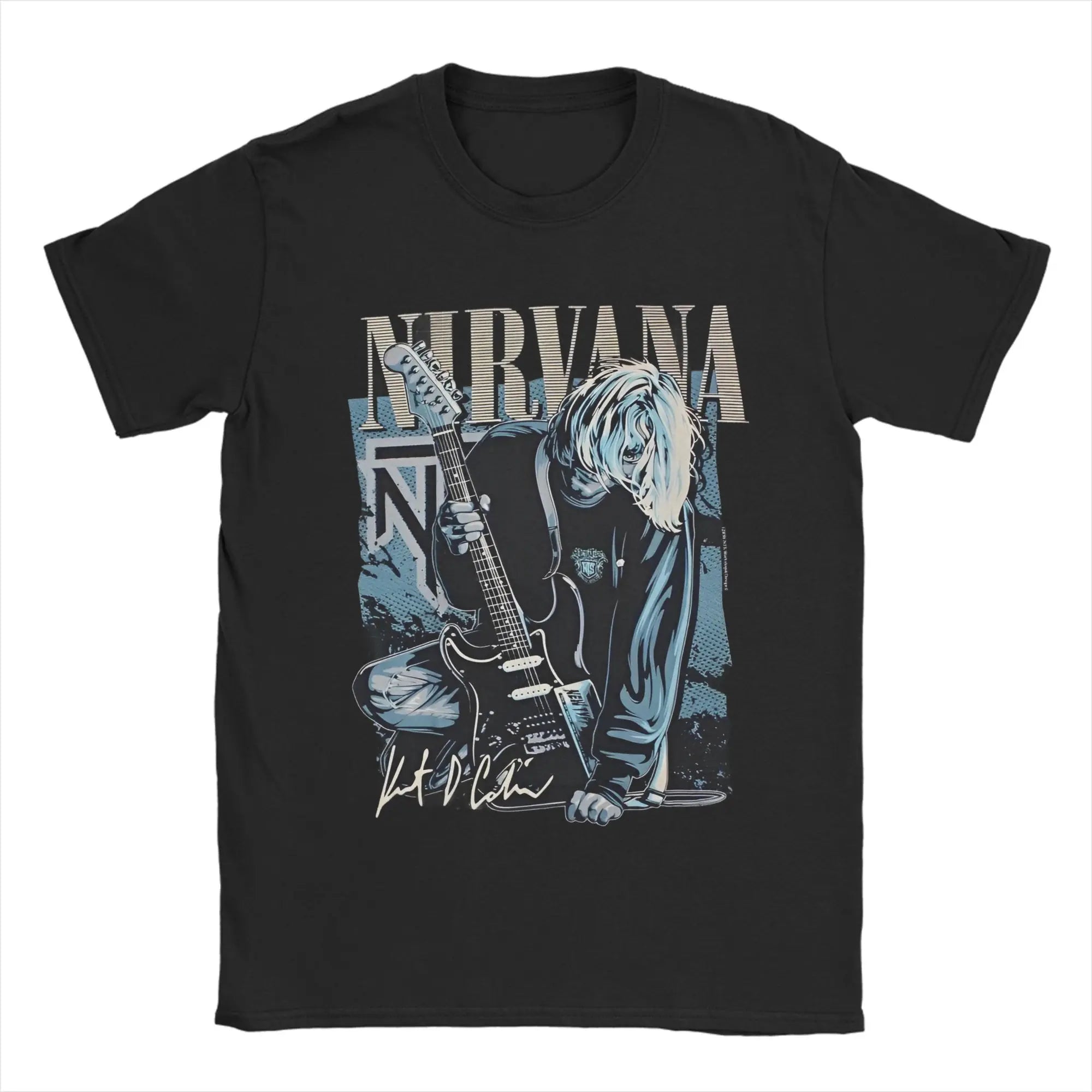 2026 Printed Rock-Nirvanas T-shirt