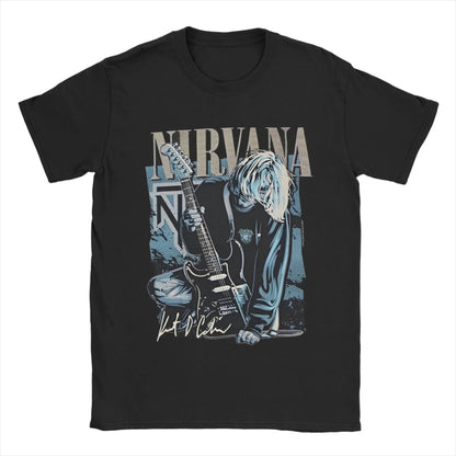 2026 Printed Rock-Nirvanas T-shirt
