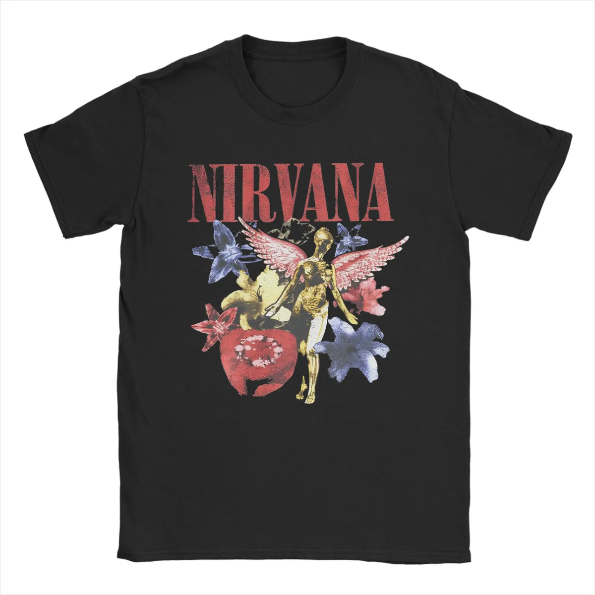 2026 Printed Rock-Nirvanas T-shirt