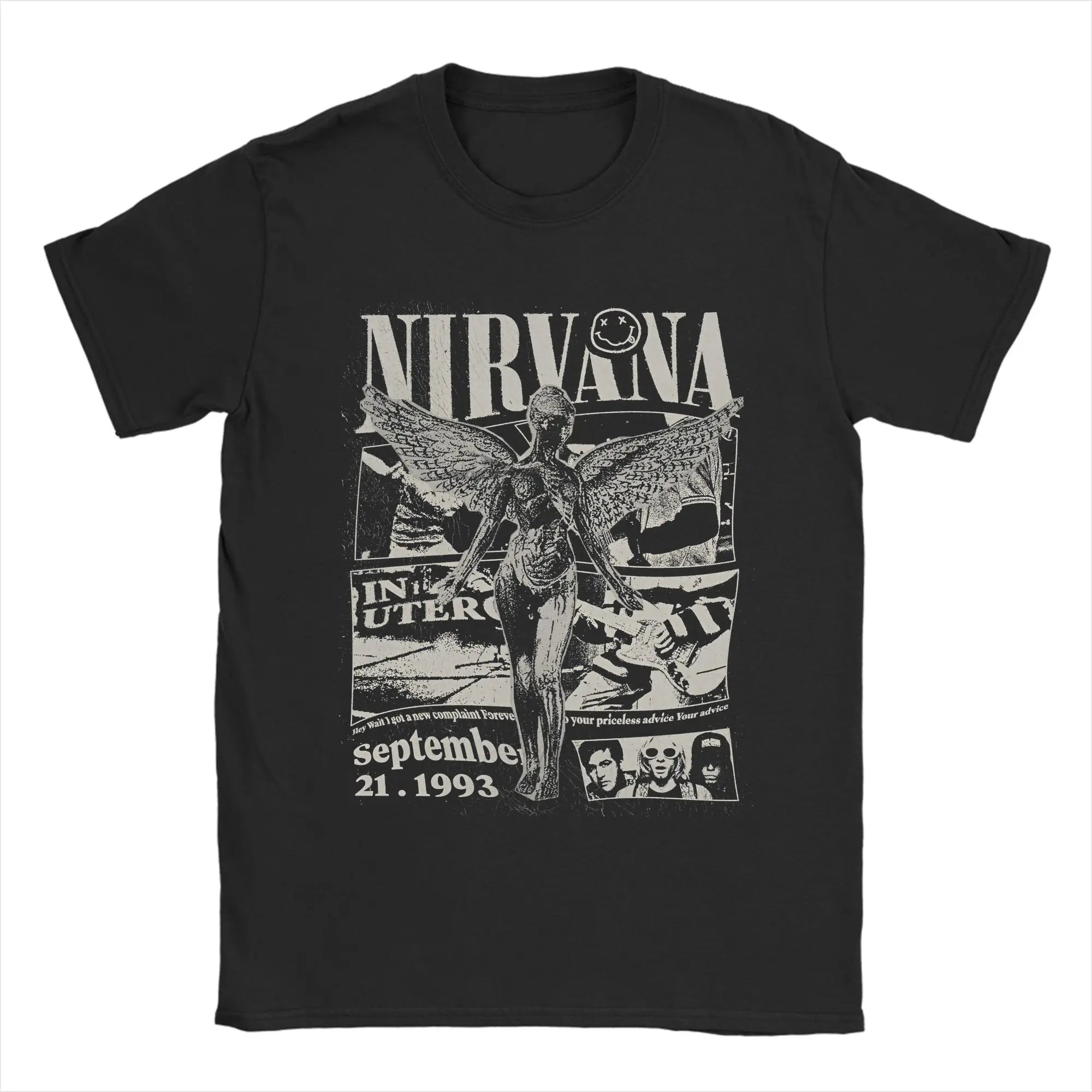 2026 Printed Rock-Nirvanas T-shirt