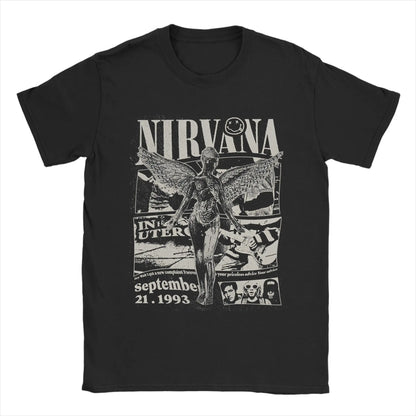2026 Printed Rock-Nirvanas T-shirt
