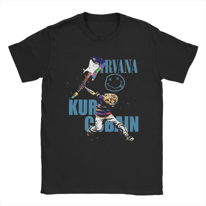2026 Printed Rock-Nirvanas T-shirt