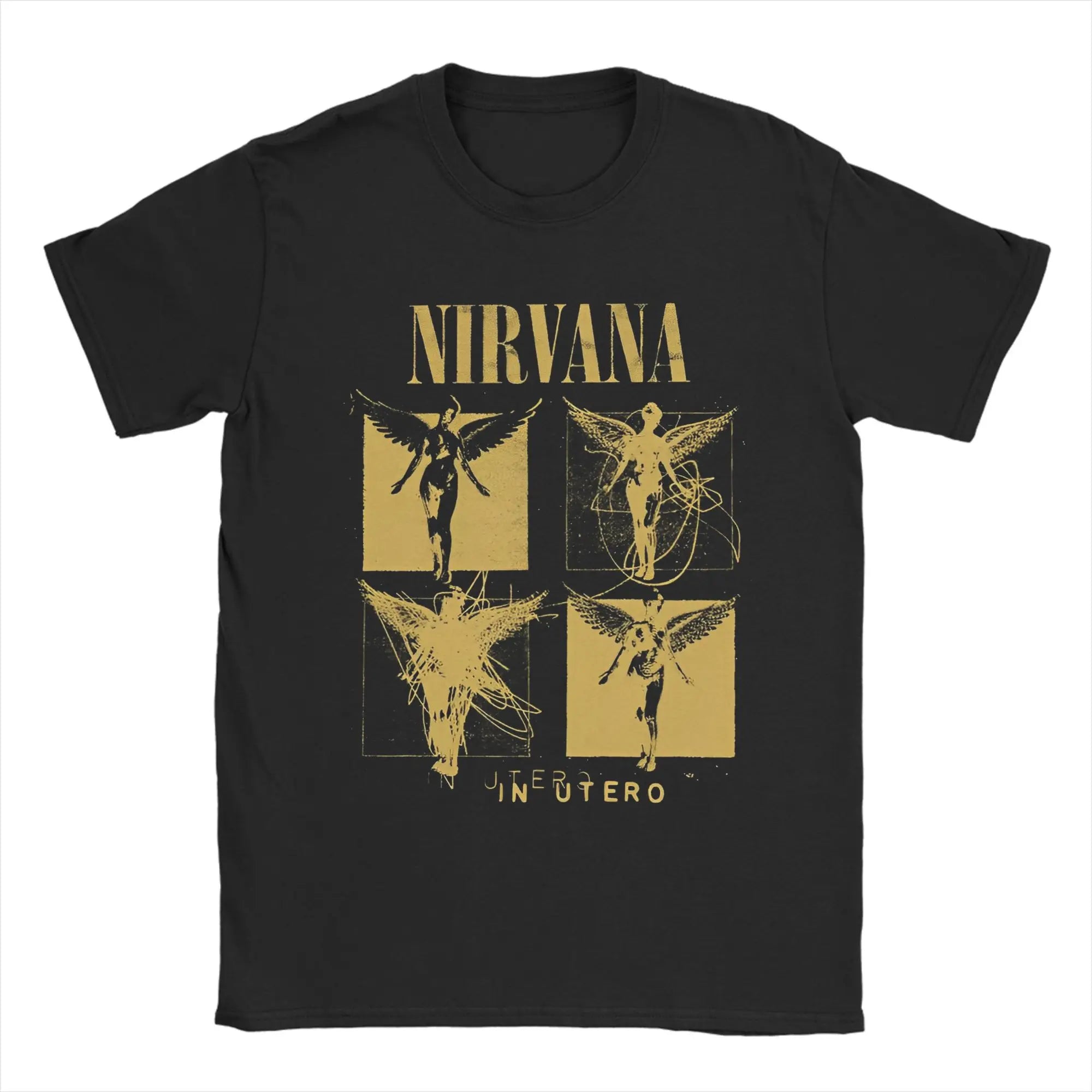2026 Printed Rock-Nirvanas T-shirt