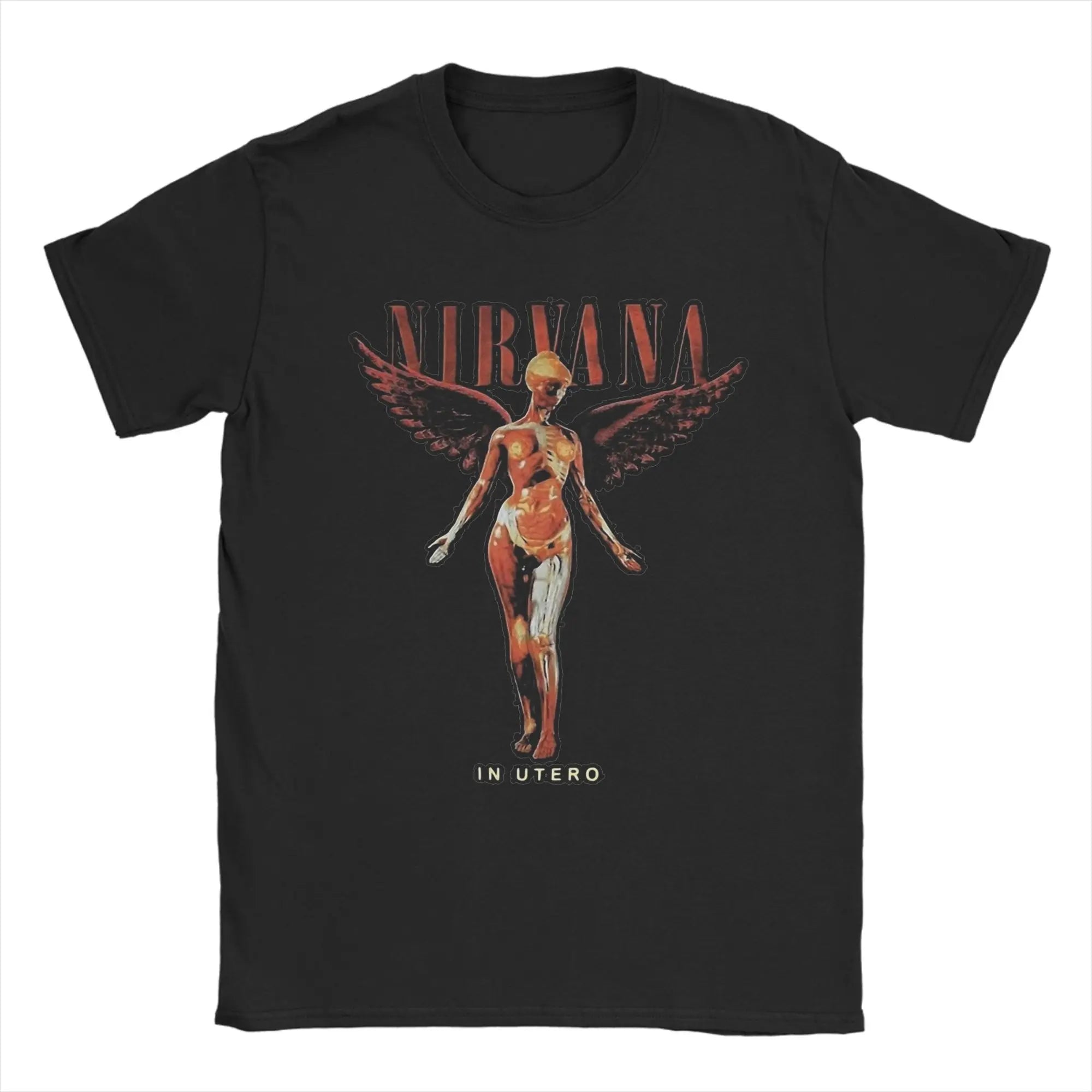 2026 Printed Rock-Nirvanas T-shirt