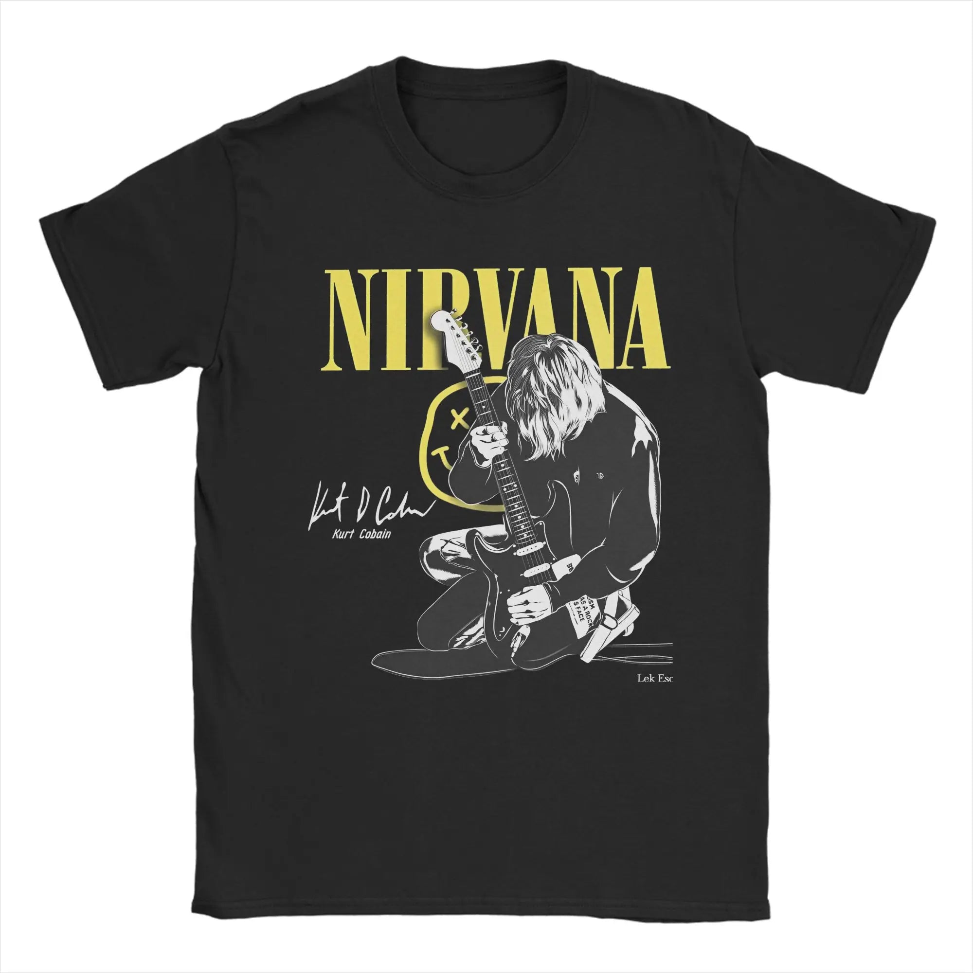2026 Printed Rock-Nirvanas T-shirt