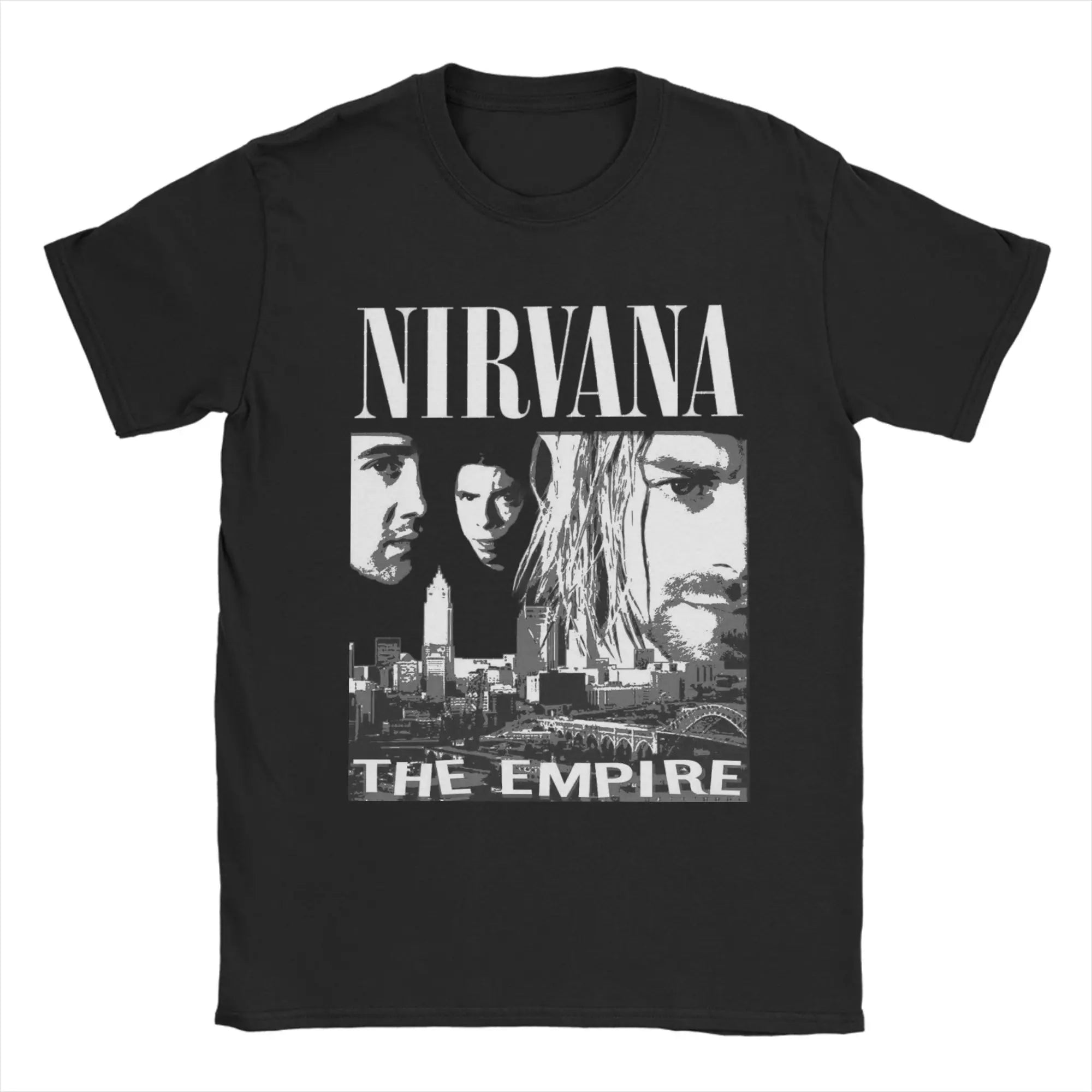 2026 Printed Rock-Nirvanas T-shirt