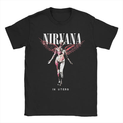 2026 Printed Rock-Nirvanas T-shirt