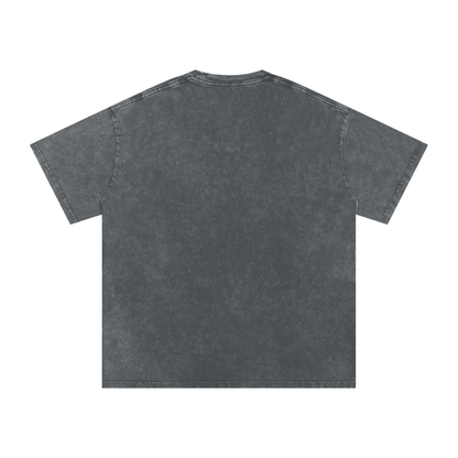 Fragile Snow Washed Oversized Cotton T-Shirt
