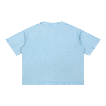 Lolli-Pop Mineral Wash Boxy Cotton T-Shirt